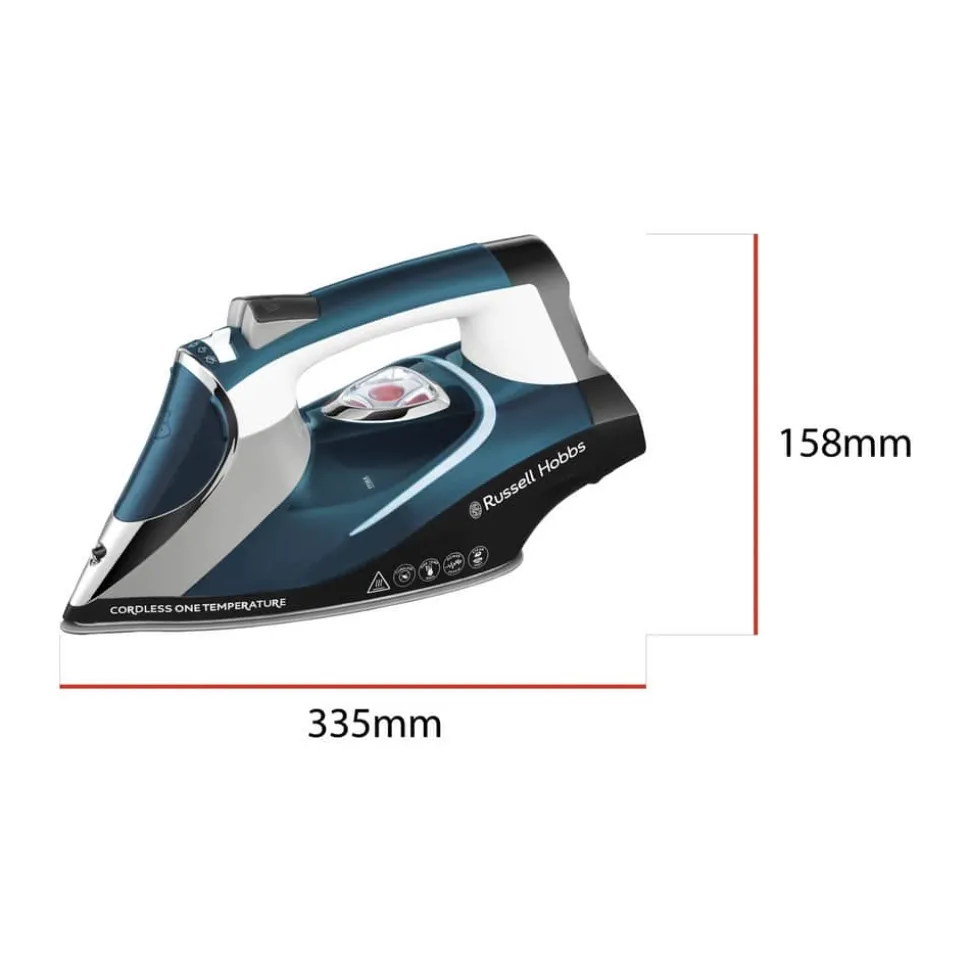 Cordless One Temperature Dampstrygejern
