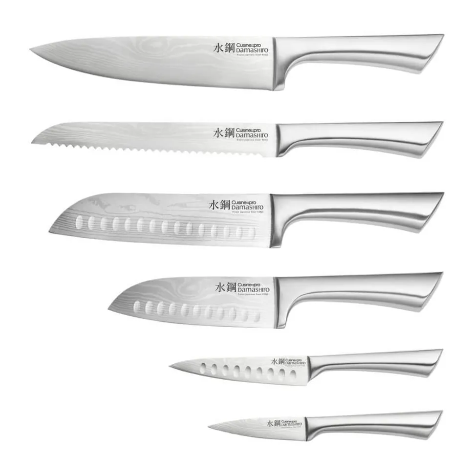 Damashiro® Mizu Knivblok - 7 dele