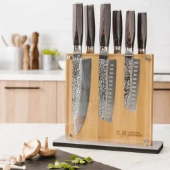 Damashiro® EMPEROR Shi Knivblok - 7 dele