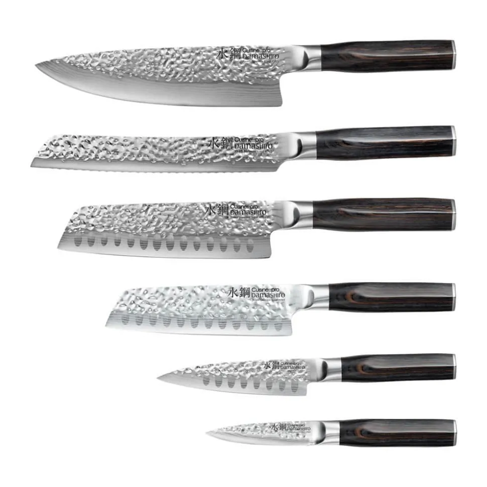 Damashiro® EMPEROR Shi Knivblok - 7 dele