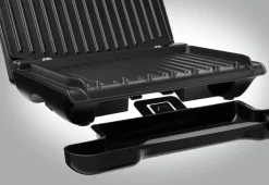 George Foreman Steel Compact Grill