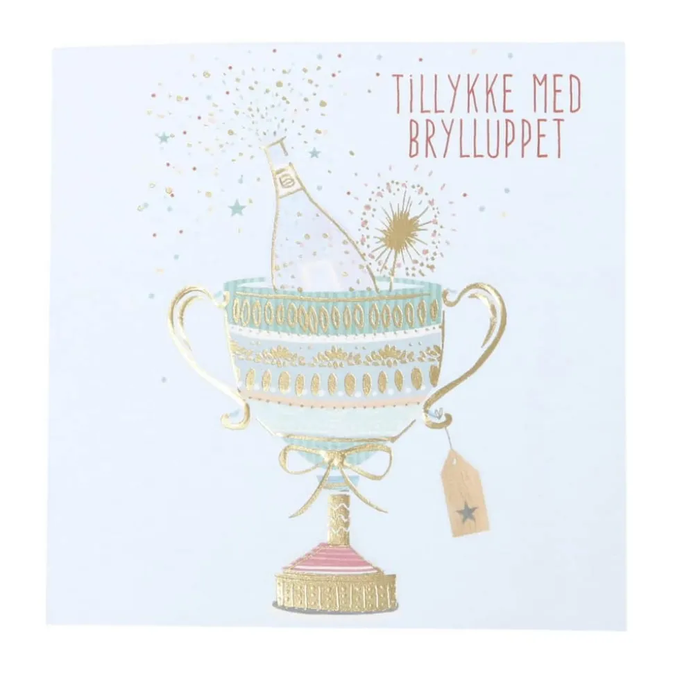 Kort - Tillykke med brylluppet