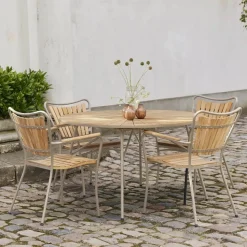 Marguerit Havemøbelsæt - 5 dele