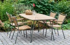 Marguerit Havemøbelsæt - 5 dele