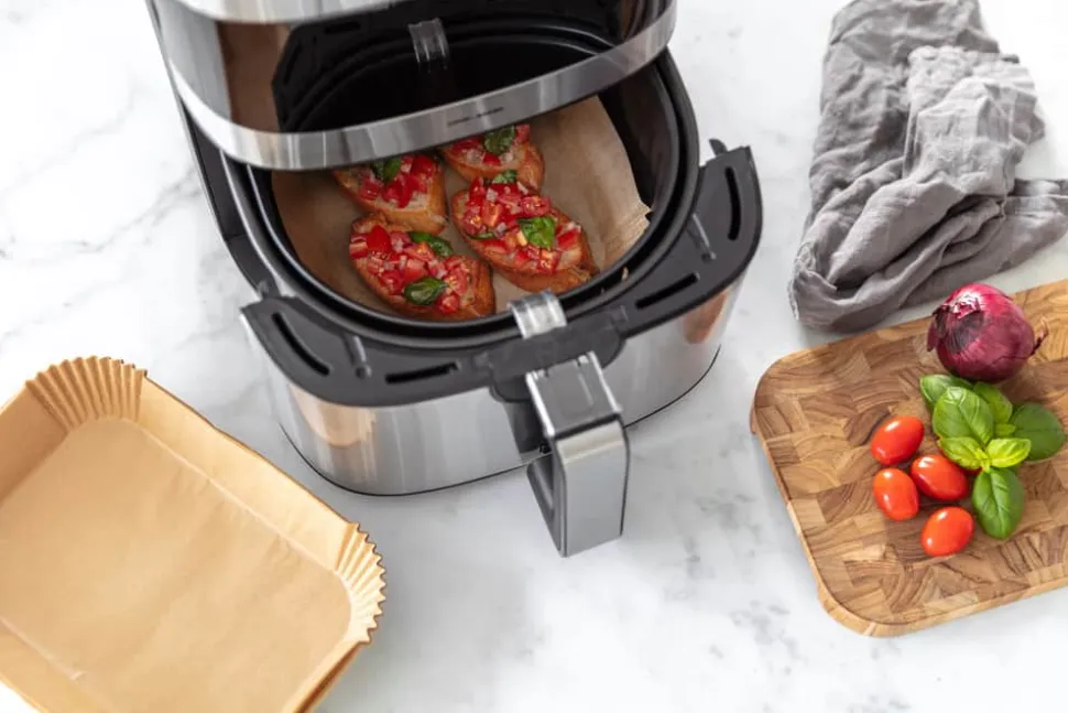Papirbakke til Airfryer - 100 stk.