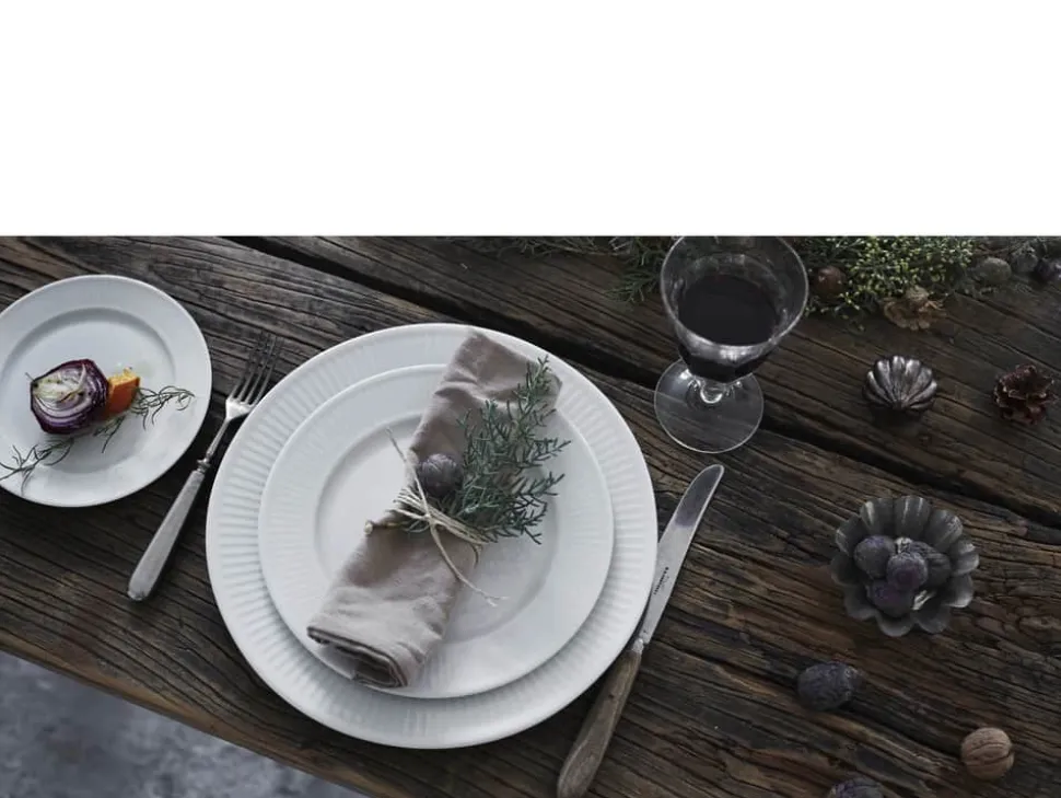 Plissé Frokosttallerken