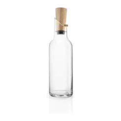 Recycled Glaskaraffel m. træprop