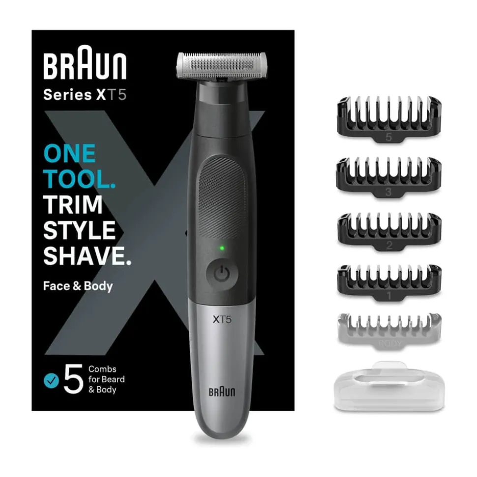 Serie X XT5100 Skægtrimmer & kropsshaver