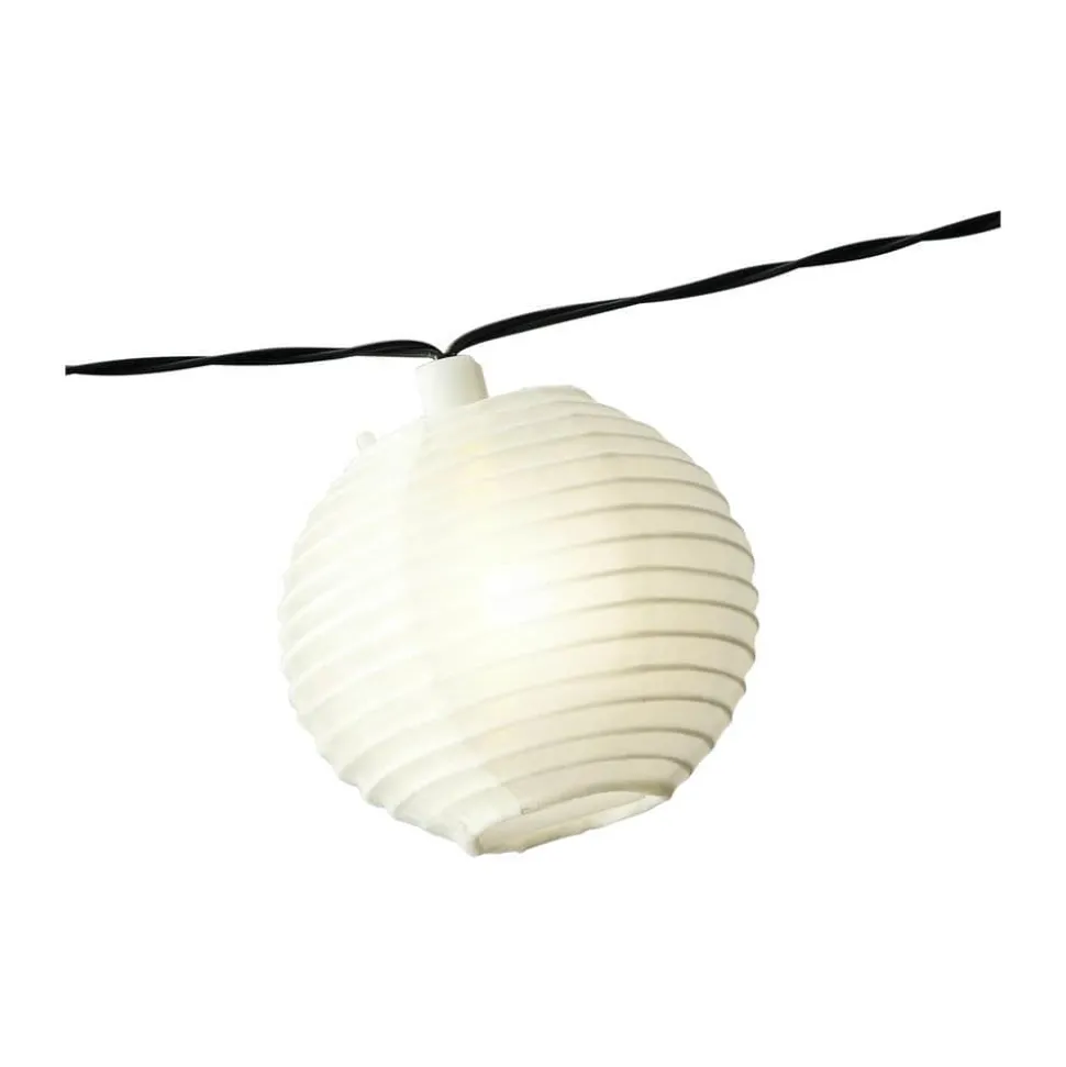 Solcellelyskæde m. Rislamper