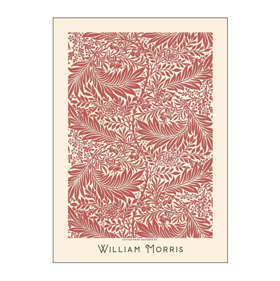 William Morris Plakat - Red Leafs